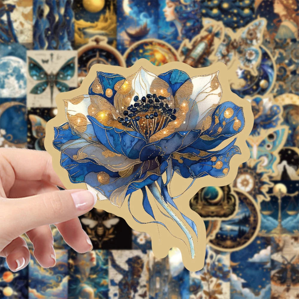 "Vintage Celestial & Mystical Art" | 50pcs Stickers | Paper Dreams