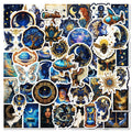 "Vintage Celestial & Mystical Art" | 50pcs Stickers | Paper Dreams